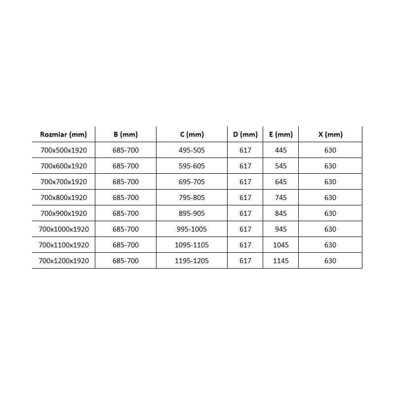 Mexen Pretoria cabină de duș cu ușă batantă 70 x 90 cm, grafit, crom - 852-070-090-01-40