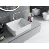 Mexen Catia lavoar pe blat 48 x 37 cm, alb - 21314800