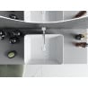 Mexen Catia lavoar pe blat 48 x 37 cm, alb - 21314800