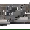 Mexen Kala oglindă iluminată de baie cu oglindă cosmetică 60 x 80 cm, LED 6000K, anti aburire - 9820-060-080-611-00