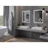 Mexen Kala oglindă de baie iluminată cu oglindă cosmetică 60 x 80 cm, LED 6000K, anti-aburire - 9820-060-080-611-00