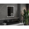 Mexen Kala oglindă de baie iluminată cu oglindă cosmetică 60 x 80 cm, LED 6000K, antiaburire - 9820-060-080-611-00