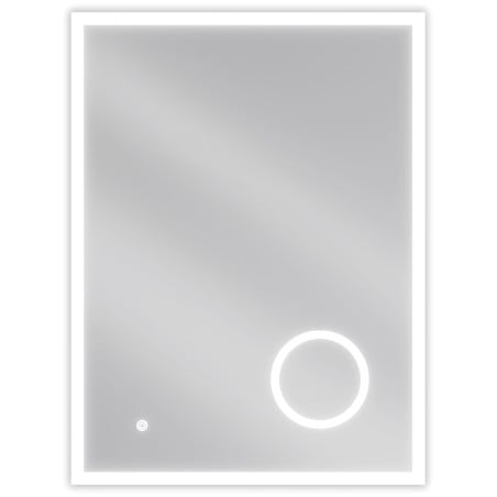 Mexen Kala világított fürdőszobai tükör kozmetikai tükörrel 60 x 80 cm, LED 6000K, páramentesítő