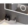 Mexen Kala oglindă de baie iluminată cu oglindă cosmetică 100 x 80 cm, LED 6000K, antivapori - 9820-100-080-611-00