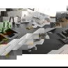 Mexen Carlos chiuvetă de granit cu 1,5 compartiment și baterie de bucătărie Duo, Neagră/Auriu metalic - 6518-75-671701-57-G