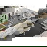Mexen Carlos chiuvetă de bucătărie din granit 1,5 compartimente cu baterie de bucătărie Duero, bej - 6518-69-671600-70