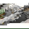 Mexen Carlos chiuvetă de granit cu 1,5 camere și baterie de bucătărie Duero, gri - 6518-71-671600-50