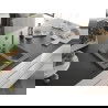 Mexen Carlos chiuvetă de granit cu 1,5 compartiment și baterie de bucătărie Duero, gri - 6518-71-671600-71