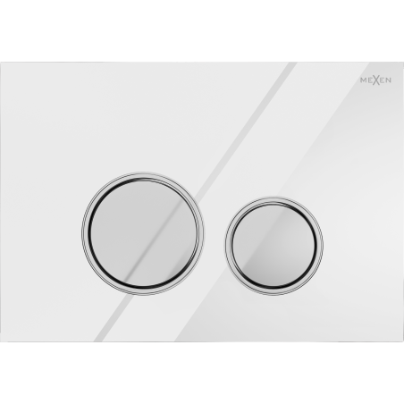 Mexen Fenix 06 buton de clătire, alb - 600620