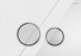 Mexen Fenix 06 buton de clătire, alb - 600620