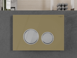 Mexen Fenix 06 öblítőgomb, pezsgőarany - 600624