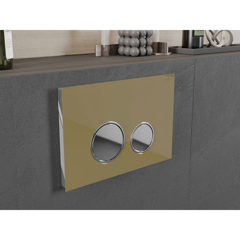 Mexen Fenix 06 öblítőgomb, pezsgőarany - 600624