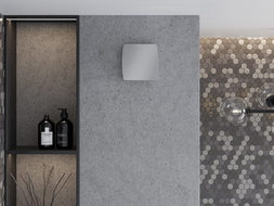 Mexen AXS 100 fürdőszobai ventilátor időzítővel, ezüst - W9601-100T-11