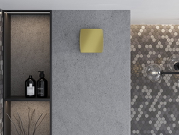 Mexen AXS 100 fürdőszobai ventilátor páratartalom-érzékelővel, arany - W9601-100H-50