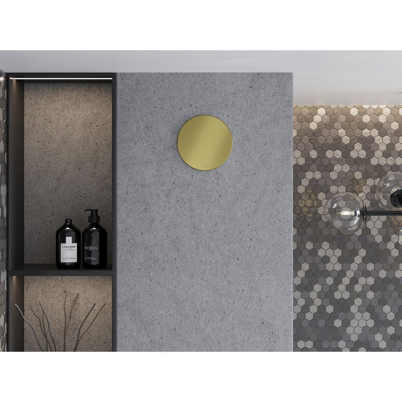 Mexen AXR 100 fürdőszobai ventilátor időzítővel, arany - W9602-100T-50