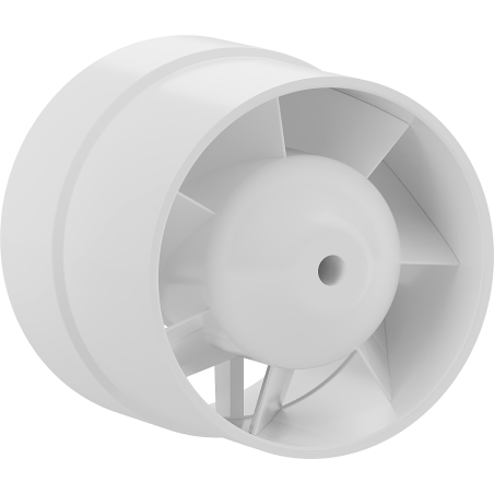 Mexen ZXR Ventilator de baie cu canal de 100, alb - W9607-100-00