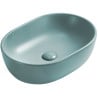 Mexen Viki lavoar pe blat 48 x 35 cm, verde deschis mat - 21054848