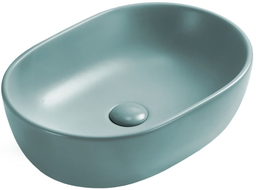 Mexen Viki chiuvetă de blat 48 x 35 cm, verde deschis mat - 21054848