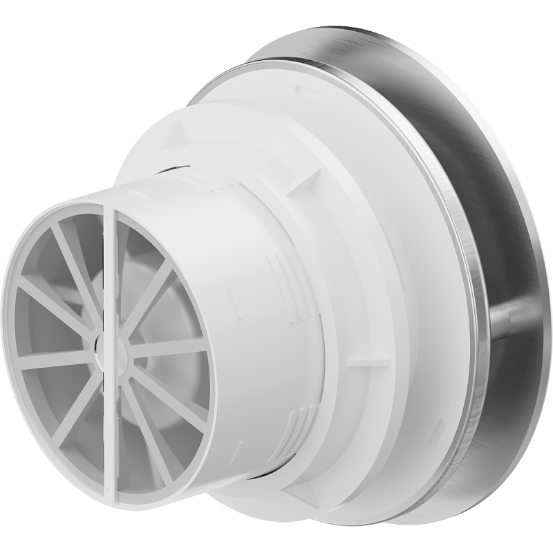 Mexen AXR 100 ventilator baie, argintiu - W9602-100-11