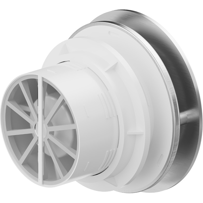 Mexen AXR Ventilator de baie de 100, argintiu - W9602-100-11