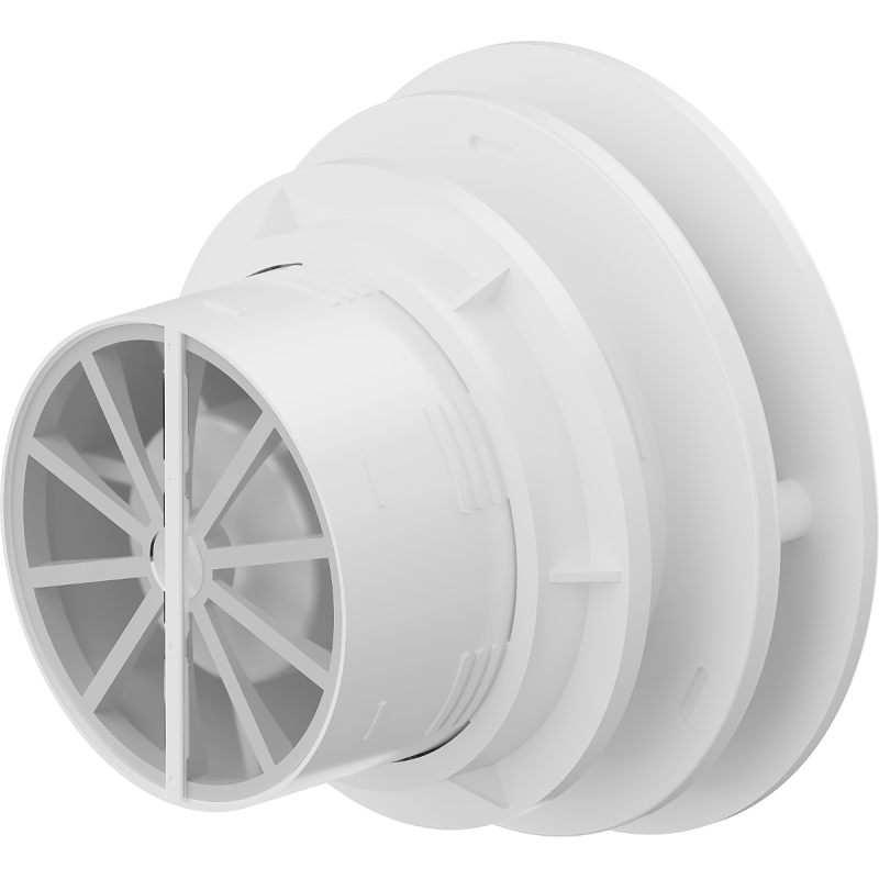 Mexen AXR Ventilator de baie 100 cu senzor de umiditate, alb - W9602-100H-00