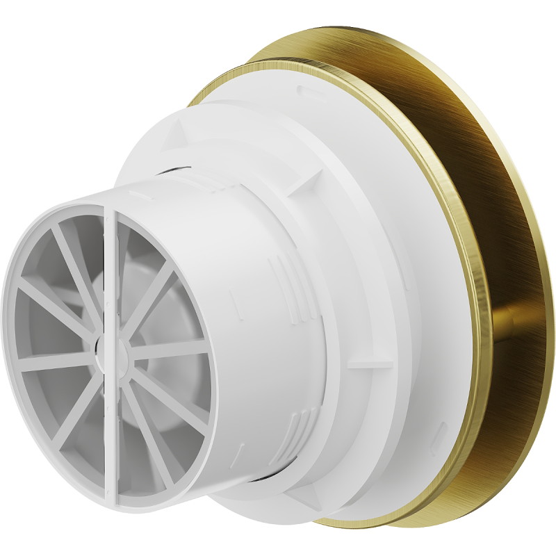 Mexen AXR Ventilator de baie 100 cu temporizator, auriu - W9602-100T-50
