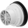 Mexen AXR 100 fürdőszobai ventilátor időzítővel, fekete - W9602-100T-70
