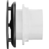 Mexen AXR 100 fürdőszobai ventilátor időzítővel, fekete - W9602-100T-70