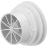 Mexen AXR Ventilator baie 150 cu senzor de umiditate, alb - W9602-150H-00