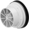 Mexen AXR 150 fekete fürdőszobai ventilátor - W9602-150-70