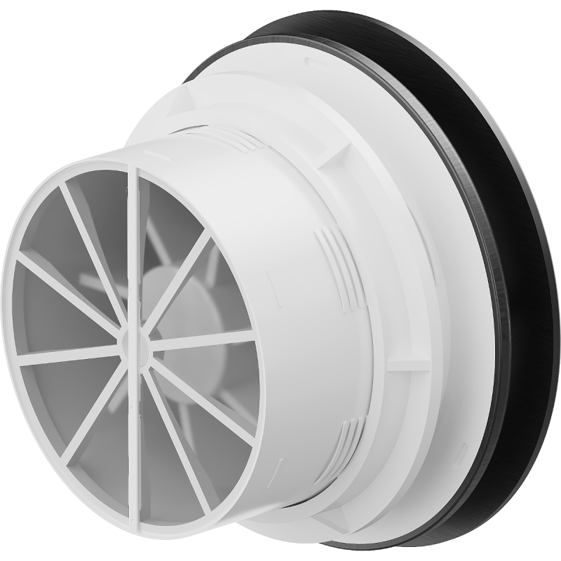 Mexen AXR 150 ventilator de baie cu senzor de umiditate, negru - W9602-150H-70