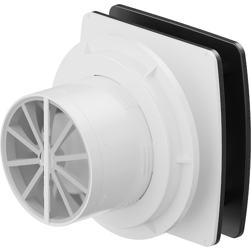 Mexen AXS 100 ventilator de baie, negru - W9601-100-70