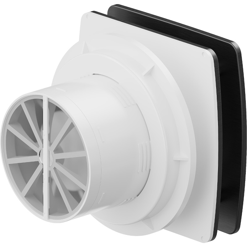 Mexen AXS Ventilator baie 100 cu senzor de umiditate, negru - W9601-100H-70