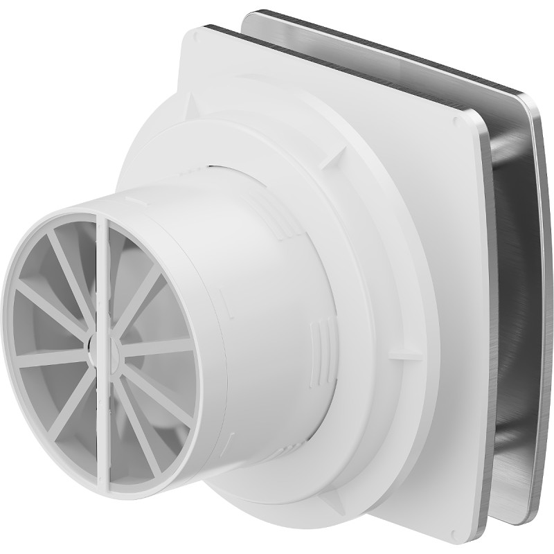 Mexen AXS Ventilator de baie 100, argintiu - W9601-100-11