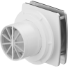 Mexen AXS 100 fürdőszobai ventilátor időzítővel, ezüst - W9601-100T-11