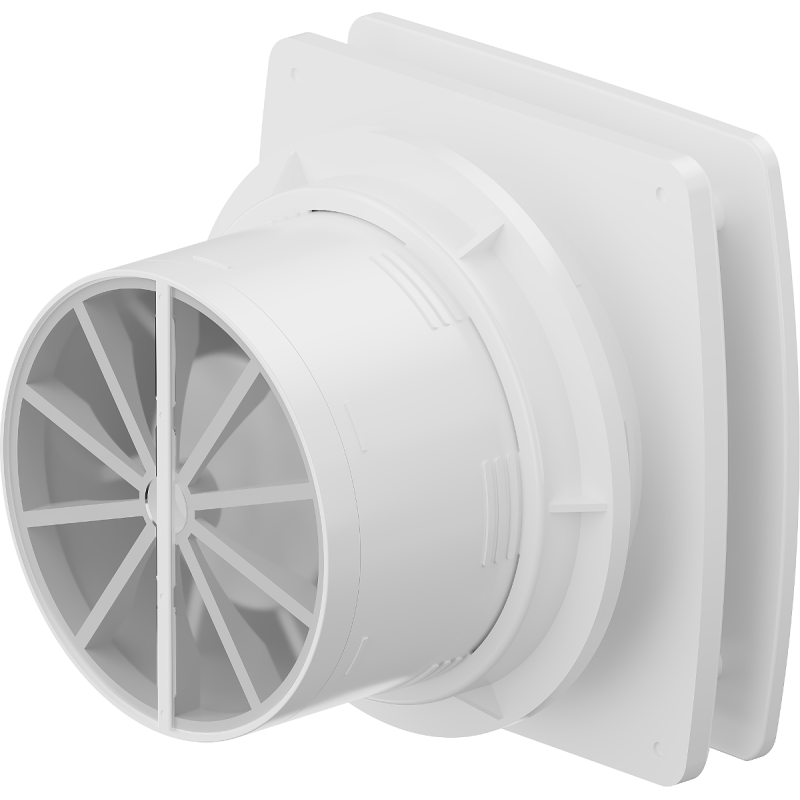Mexen AXS 120 ventilator de baie cu senzor de umiditate, alb - W9601-125H-00