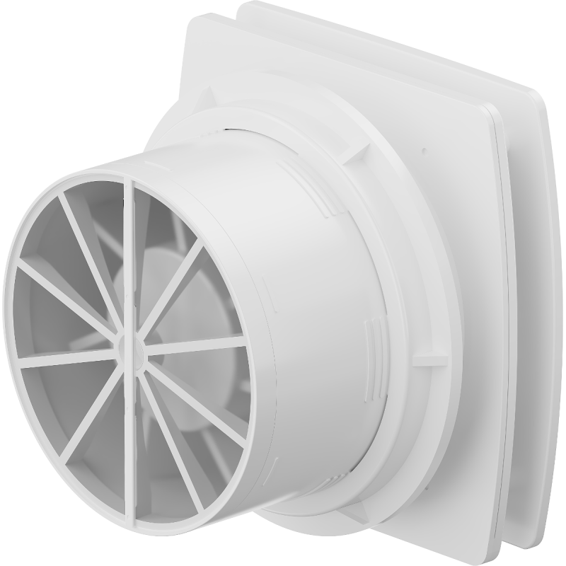 Mexen AXS 150 fürdőszobai ventilátor páratartalom-érzékelővel, fehér - W9601-150H-00
