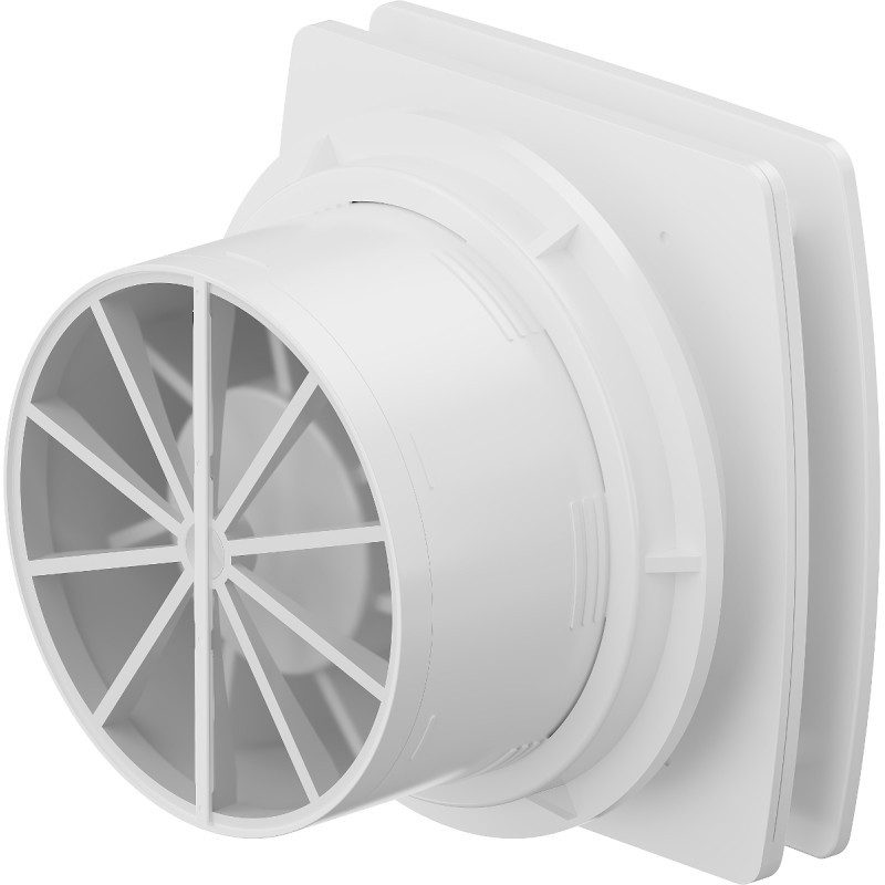 Mexen AXS Ventilator baie de 150 cu senzor de umiditate, alb - W9601-150H-00