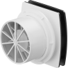 Mexen AXS 150 fürdőszoba ventilátor páratartalom érzékelővel, fekete - W9601-150H-70