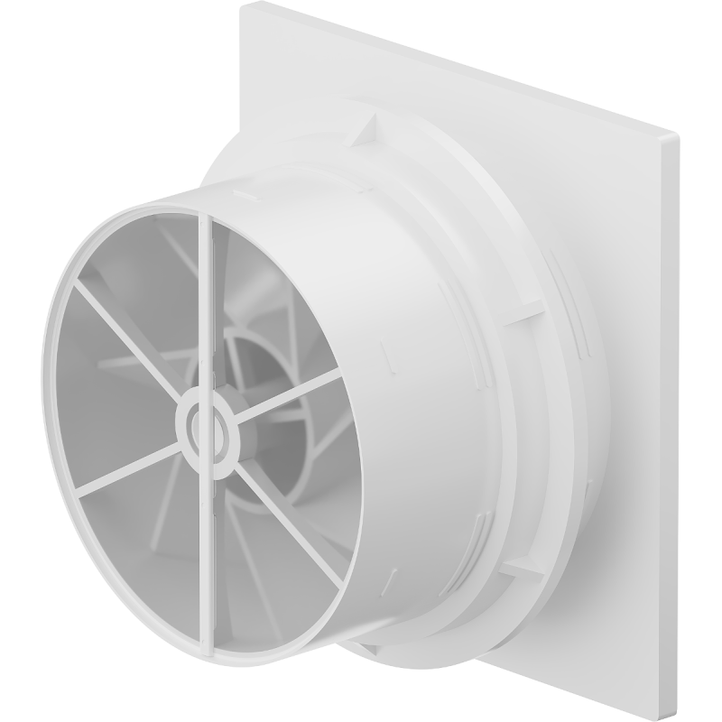 Mexen WXS 150 fürdőszobai ventilátor, fehér - W9606-150-00