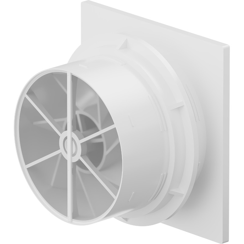 Mexen WXS Ventilator de baie 150, alb - W9606-150-00