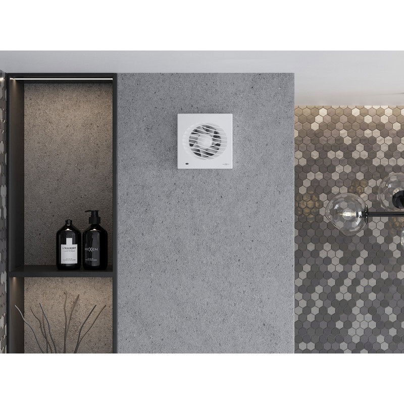 Mexen DXS 100 fürdőszobai ventilátor, fehér - W9603-100-00