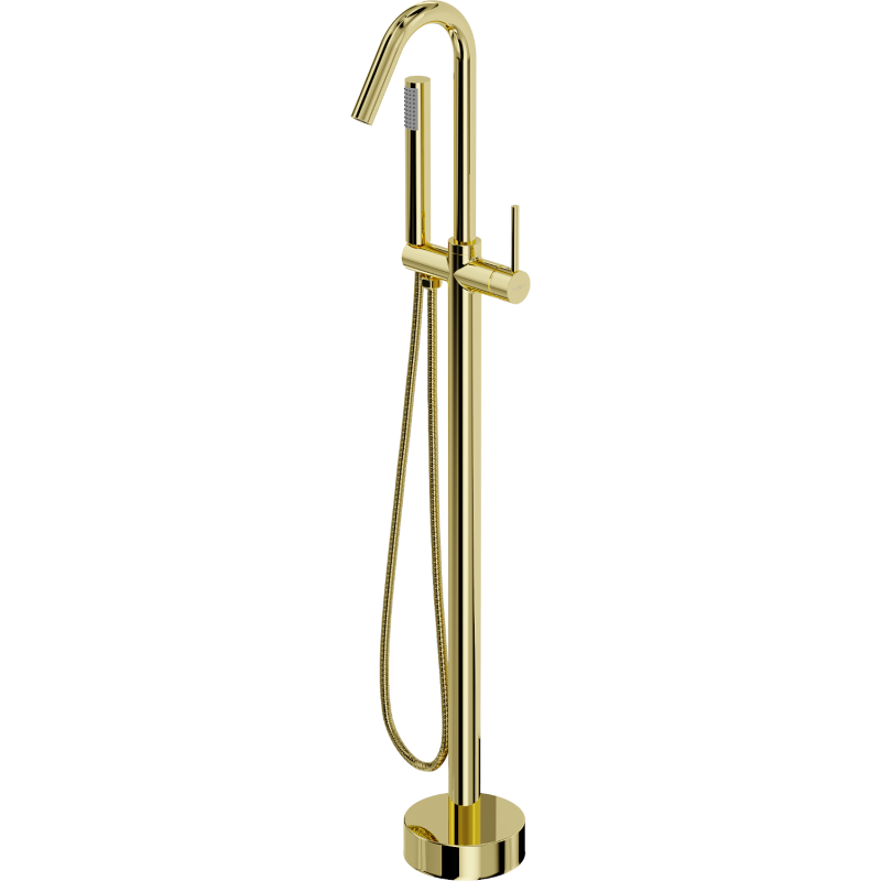 Mexen Gaja baterie de baie independentă, aurie - 75333-50