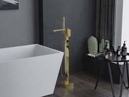 Mexen Urano baterie cadă independentă, auriu - 75233-50