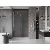 Mexen Velar uși de duș glisante 140 cm, transparent, crom - 871-140-000-01-01