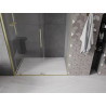 Mexen Velar uși de duș glisante 150 cm, transparente, aurii șlefuite - 871-150-000-01-55