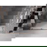Mexen Velar ușă de duș culisantă 140 cm, transparent, Roz-auriu - 871-140-000-01-60