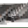 Mexen Velar ușă de duș culisantă 140 cm, transparent, Cupru cu aspect periat - 871-140-000-01-65
