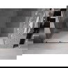 Mexen Velar ușă de duș culisantă 140 cm, transparent, gun gray cu aspect periat - 871-140-000-01-66