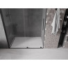 Mexen Velar uși de duș culisante 140 cm, transparent, negru - 871-140-000-01-70